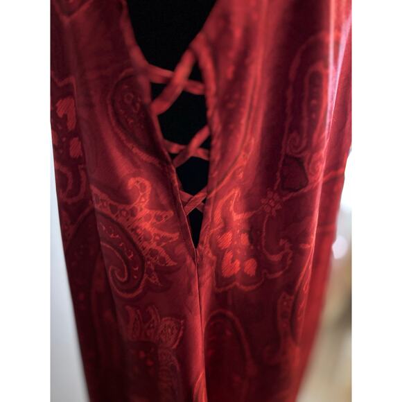 FR2 Satin Feel Nightgown or Evening Dress 1X - Picture 3 of 5